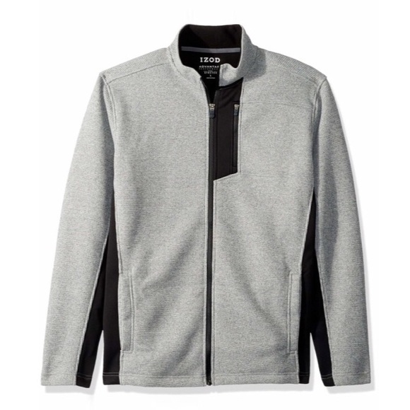 izod zip up fleece